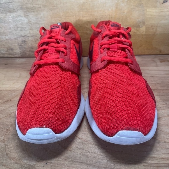 Nike Kaishi Suede Mens Size 10.5 Running Shoes Sneakers Red Black 654473-600 - Picture 2 of 8